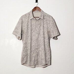Lululemon Men's Short Sleeve Button-Down Shirt Size XL